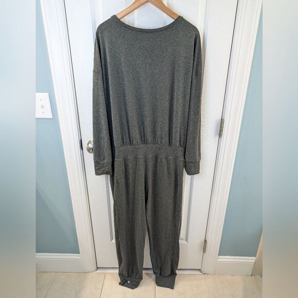 Sweaty Betty Gary Jumpsuit Long Sleeve Green XL - Picture 2 of 12